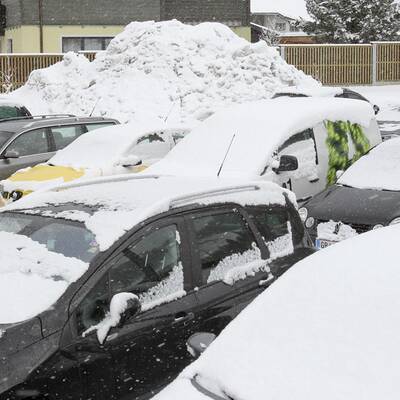Schladming versinkt im Schnee