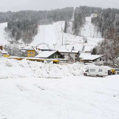 Schladming versinkt im Schnee