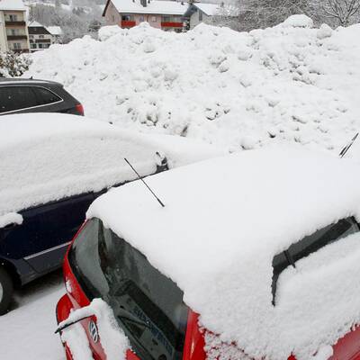 Schladming versinkt im Schnee