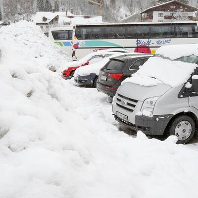 Schladming versinkt im Schnee