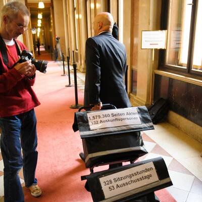 Milliardär Schlaff vor dem U-Ausschuss