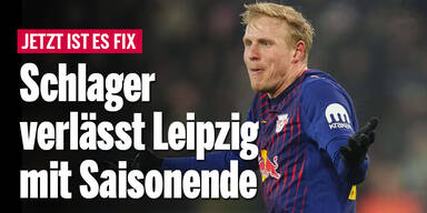 Hammer: Schlager verlässt RB Leipzig mit Saisonende