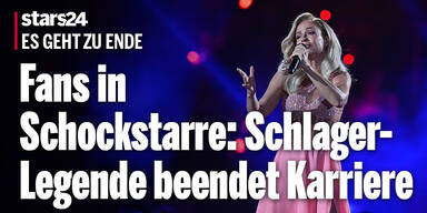 Fans in Schockstarre: Schlager-Legende beendet Karriere
