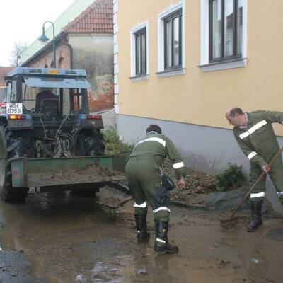 Feuerwehr im Unwetter-Einsatz
