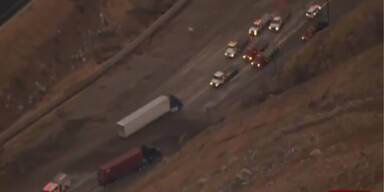 Starke Unwetter verwüsten Kalifornien