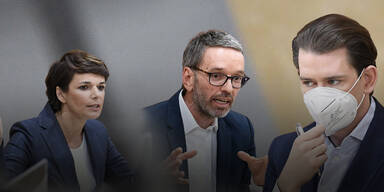 Schlammschlacht im Parlament um Kurz