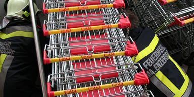 Schlangenalarm im Supermarkt