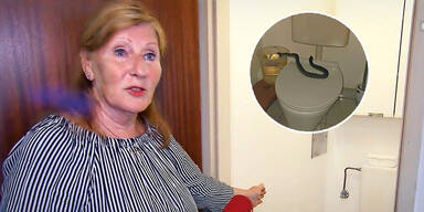 Oh weh! Schlangen-Besuch am WC