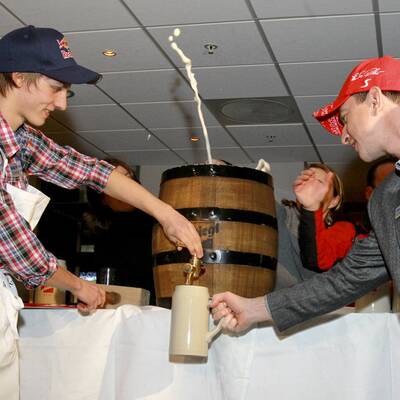 So feiern die ÖSV-Adler