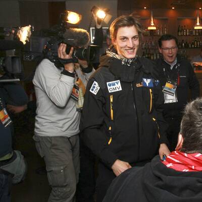 So feiern die ÖSV-Adler