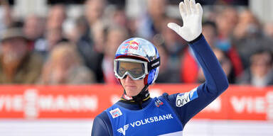 Schlierenzauer fliegt auf Platz 2 am Kulm