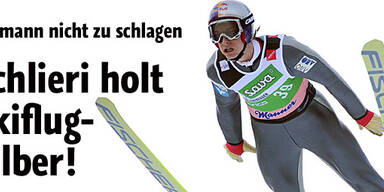 Schlierenzauer holt Skiflug-Silber