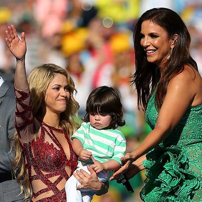 Die Schlussfeier der Fußball-WM