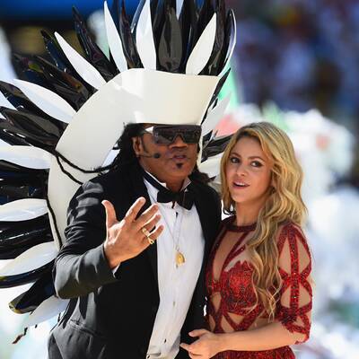 Die Schlussfeier der Fußball-WM