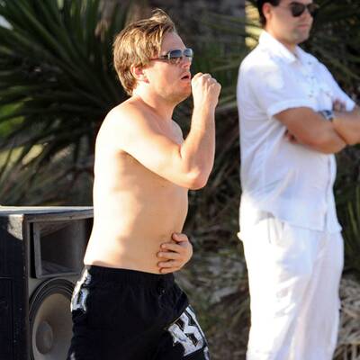 Leo DiCaprio badet auf Ibiza