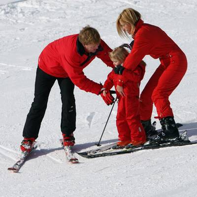 Holländische Königsfamilie in Lech