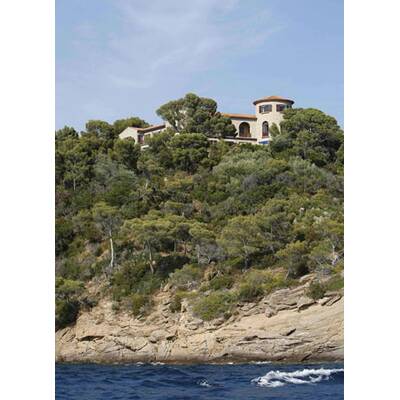 Hier planscht Präsident Sarkozy