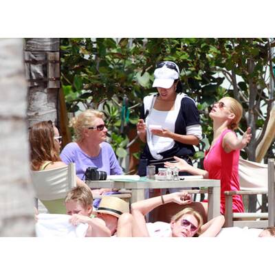 Michelle Hunziker: Ferien in Miami