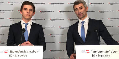 "Bundesbasti" und "Schm&auml;hhammer" verk&uuml;nden Weihnachtsverordnung