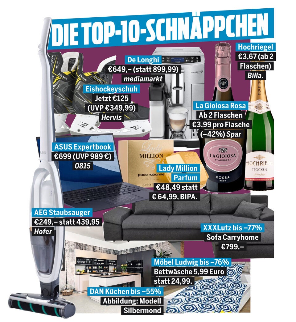 Bis minus 77%: Letzte Rabattschlacht des Jahres