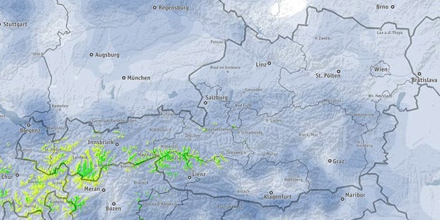 Temperatursturz am Wochenende