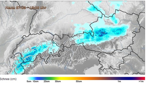Nach Schneewalze kommt nun der Sturm