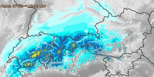 Schneewalze und Schmuddelwetter
