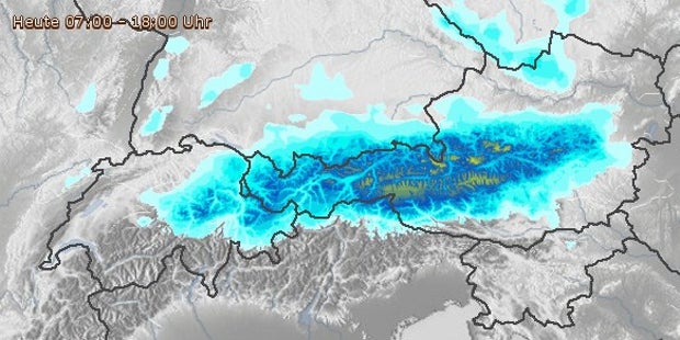 Jetzt kommt noch mehr Schnee