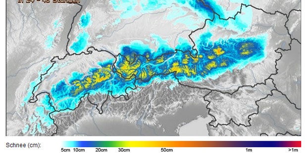 Orkan mit 120 km/h in Österreich