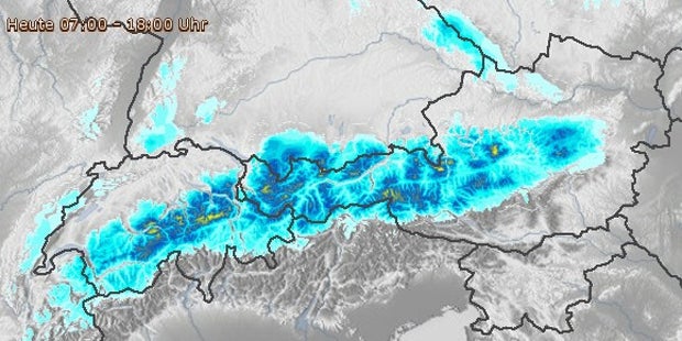 Weiße Ostern: Monster-Orkan und Schnee