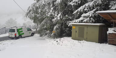 Schnee-Chaos: Tausende Haushalte ohne Strom