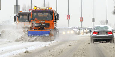 Wien versinkt unter Schneedecke