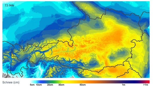 Toter und Verletzte durch Schneechaos
