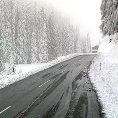Wintereinbruch in Österreich