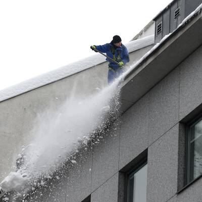 Wintereinbruch in Österreich