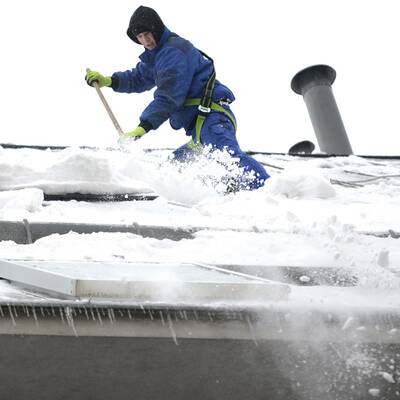 Wintereinbruch in Österreich