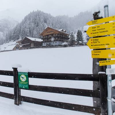 Wintereinbruch in Österreich