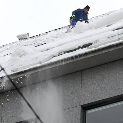 Wintereinbruch in Österreich