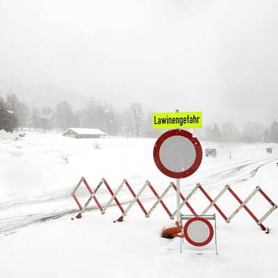 Österreich versinkt im Schnee