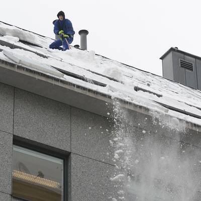 Wintereinbruch in Österreich