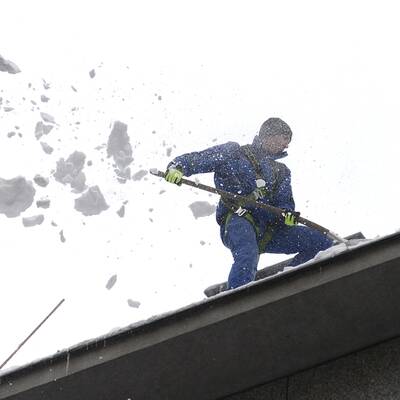 Wintereinbruch in Österreich