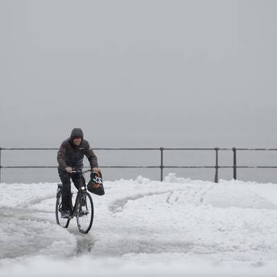 Wintereinbruch in Österreich