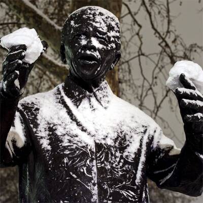 London versinkt im Schnee