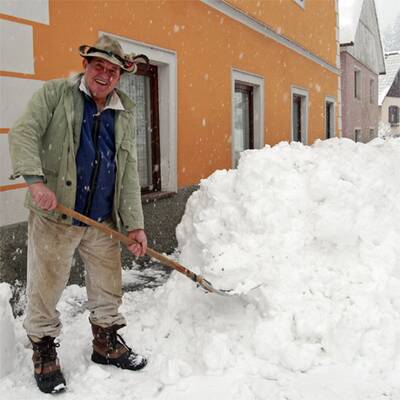 Schneechaos in Kärnten