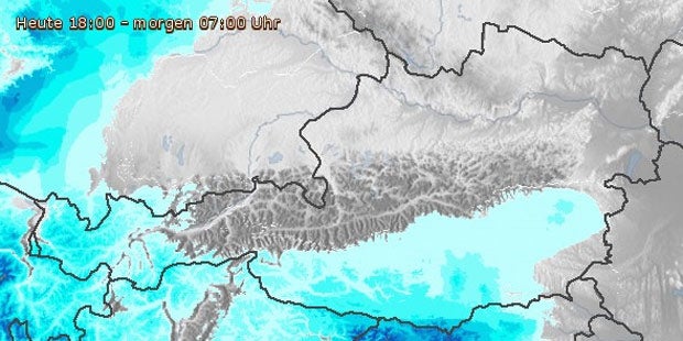 Semesterferien-Wetter: Neuschnee und Kälte