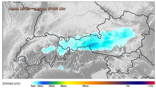 Jetzt kommt noch mehr Schnee