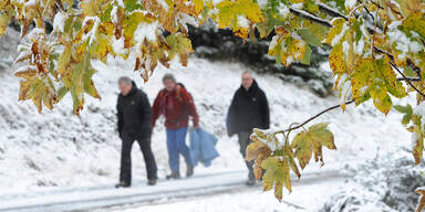 30 cm Neuschnee in Österreich
