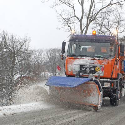 Auch in Oberösterreich hat es Schnee