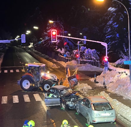 24-jährige Lenkerin bei doppeltem Zusammenstoß getötet