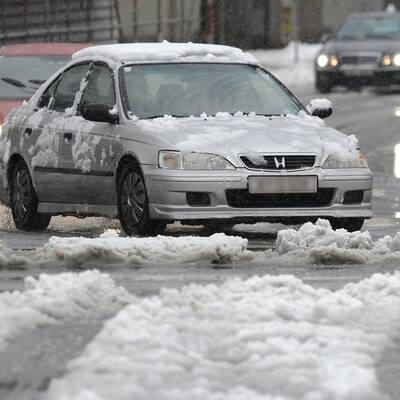 Wintereinbruch in Österreich